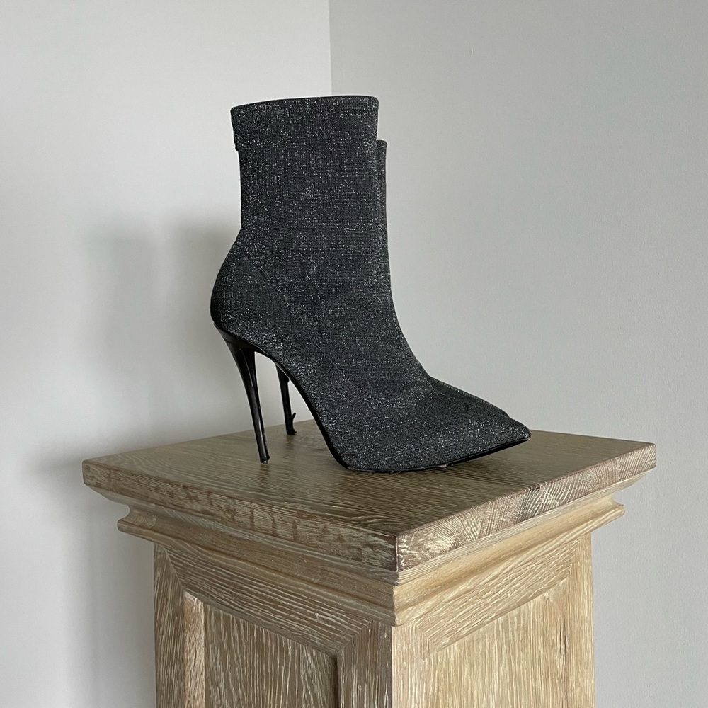 Giuseppe Zanotti Silver Boots/Booties